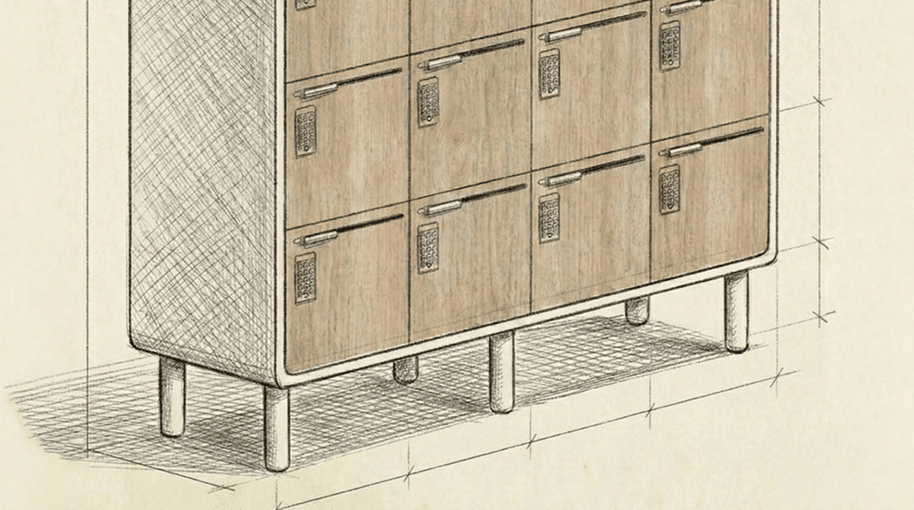 The Arraya Locker Collection | HAMILTON